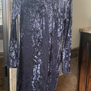 Gianni bini velvet dress